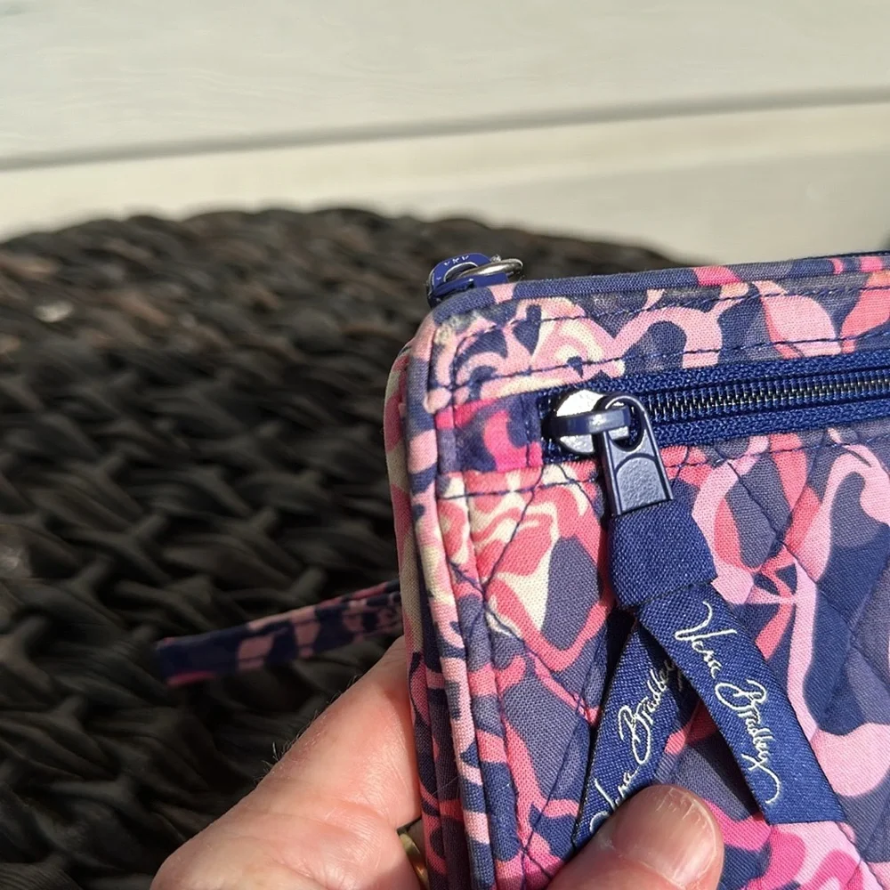 Vera Bradley Katalina Pink Wristlet - Picture 4 of 6